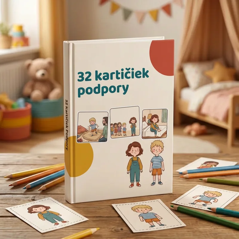32 kartičiek podpory